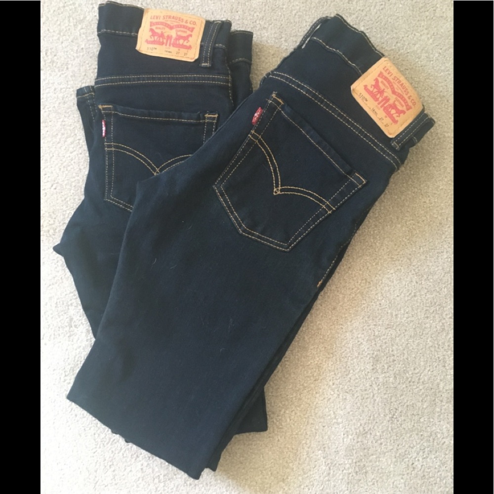 🟪 2 pairs of NWOT Levi’s boys jeans